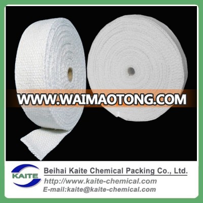 Ceramic fiber sealing tapes for engine and instrument insulation